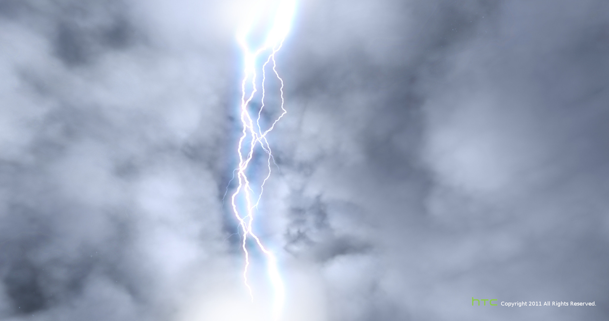 HTC mobile phone - Weather animation video ( thunderstorm-Night ). Click to view large image.